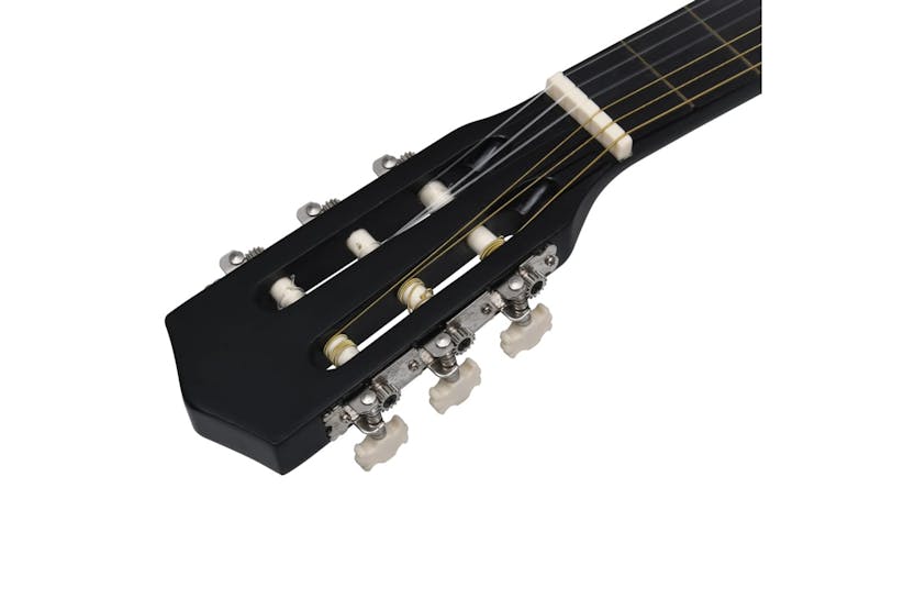 vidaXL 3055604 Classical Guitar For Beginner And Kid With Bag Black 1/2 34" vidaXL 3055604 Classical Guitar For Beginner And Kid With Bag Black 1/2 34"
