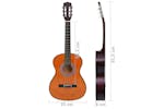 vidaXL 70120 Classical Guitar For Beginner And Kid 3/4 36" Basswood vidaXL 70120 Classical Guitar For Beginner And Kid 3/4 36" Basswood