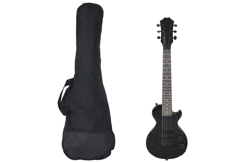 vidaXL 70196 Electric Guitar For Kids With Bag Black 3/4 30" vidaXL 70196 Electric Guitar For Kids With Bag Black 3/4 30"