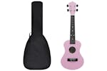 vidaXL 70153 Soprano Ukulele Set With Bag For Kids Pink 23" vidaXL 70153 Soprano Ukulele Set With Bag For Kids Pink 23"