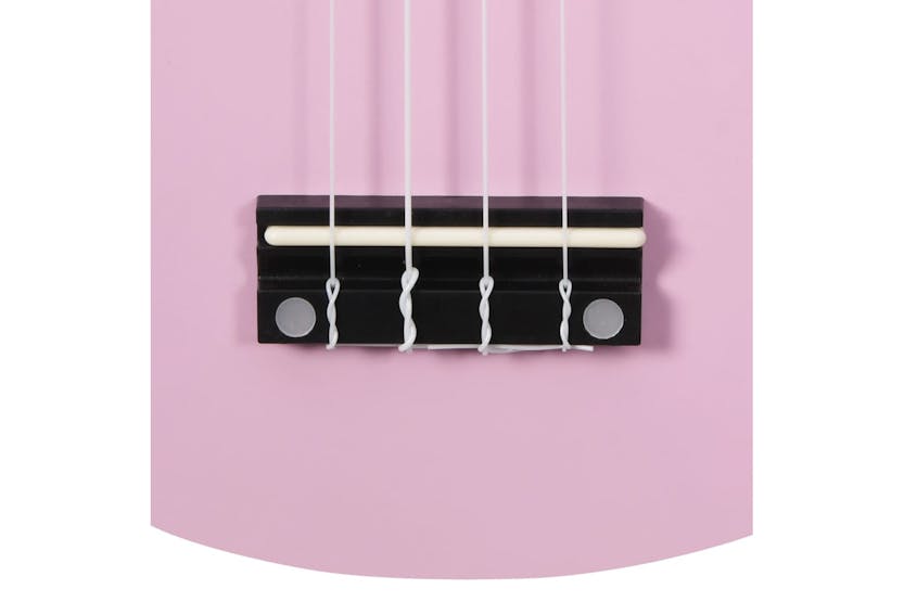 vidaXL 70153 Soprano Ukulele Set With Bag For Kids Pink 23" vidaXL 70153 Soprano Ukulele Set With Bag For Kids Pink 23"