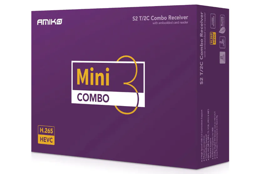 Amiko Mini Combo 3 TV Reciever | AMIKOCOMBO-3 Amiko Mini Combo 3 TV Reciever | AMIKOCOMBO-3