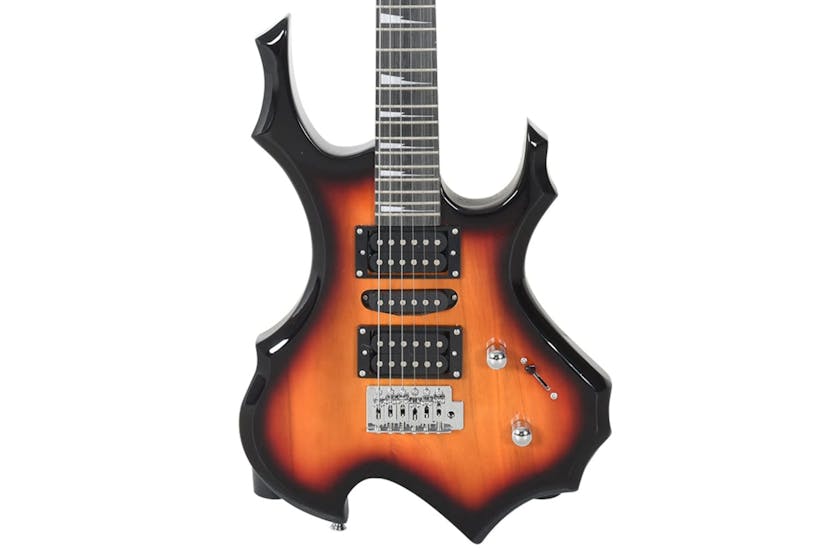 vidaXL 70186 Electric Guitar For Beginner With Bag Brown And Black 4/4 39" vidaXL 70186 Electric Guitar For Beginner With Bag Brown And Black 4/4 39"
