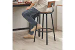 Vasagle Bar Stools | High Back | Rustic Brown/Black | Set of 2 Vasagle Bar Stools | High Back | Rustic Brown/Black | Set of 2