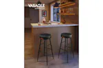 Vasagle EKHO Collection Bar Stools | Set of 2 | Black Vasagle EKHO Collection Bar Stools | Set of 2 | Black