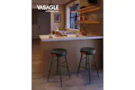 Vasagle Bar Stools | Echo Collection | Low | Black | Set of 2 Vasagle Bar Stools | Echo Collection | Low | Black | Set of 2
