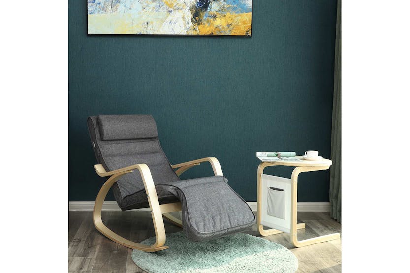 Songmics Rocking Chair | Dark Grey Songmics Rocking Chair | Dark Grey