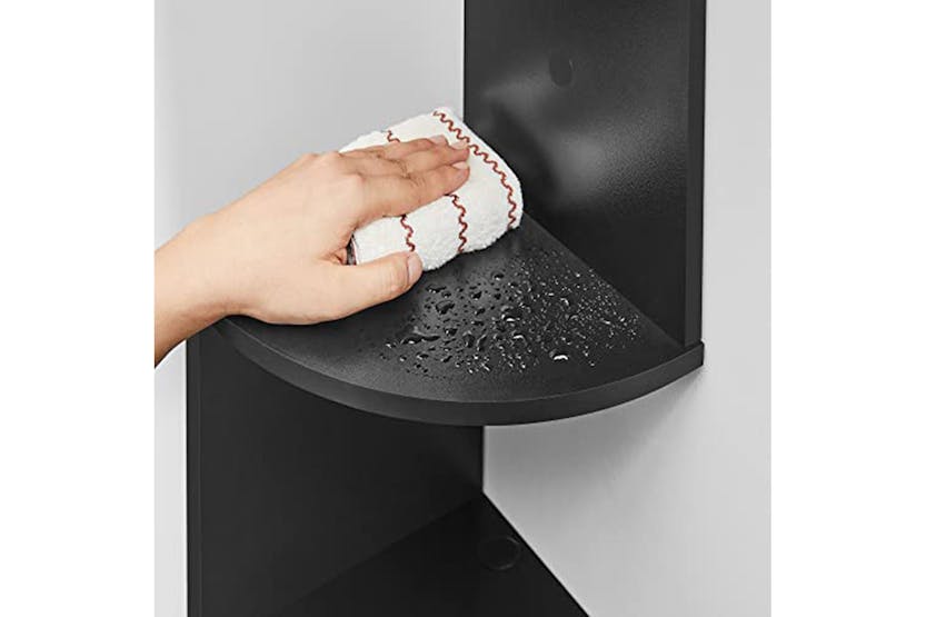 Vasagle Corner Bookcase Shelf | 5 Shelves | Black Vasagle Corner Bookcase Shelf | 5 Shelves | Black