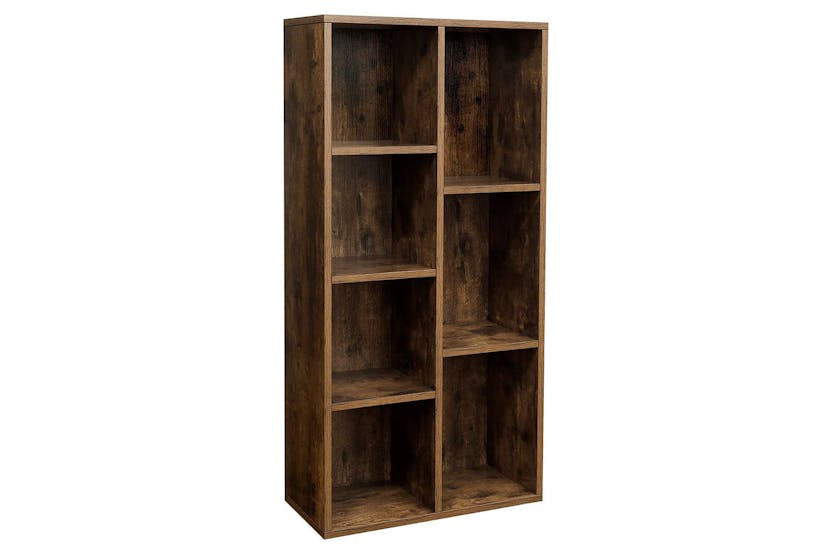 Vasagle Bookshelf | 7 Compartments | Rustic Brown Vasagle Bookshelf | 7 Compartments | Rustic Brown