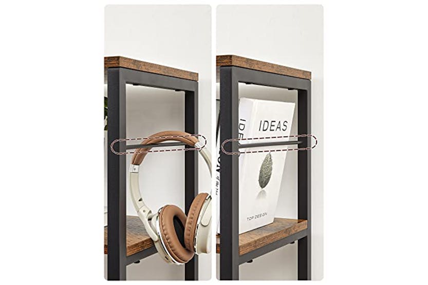 Vasagle Bookshelf | 6 Shelves | Vintage Brown/Black Vasagle Bookshelf | 6 Shelves | Vintage Brown/Black