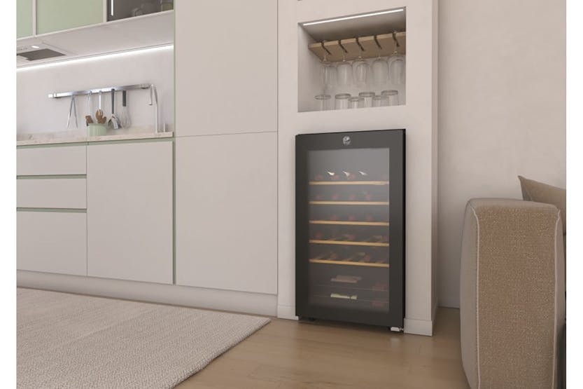 Hoover H-WINE 500 Freestanding 34 Bottles Wine Cooler | HOWC034K Hoover H-WINE 500 Freestanding 34 Bottles Wine Cooler | HOWC034K
