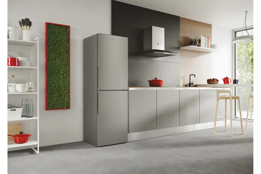 Hoover H-FRIDGE 300 Freestanding Fridge Freezer | Silver| HVT3CLECKIHS-1 Hoover H-FRIDGE 300 Freestanding Fridge Freezer | Silver| HVT3CLECKIHS-1