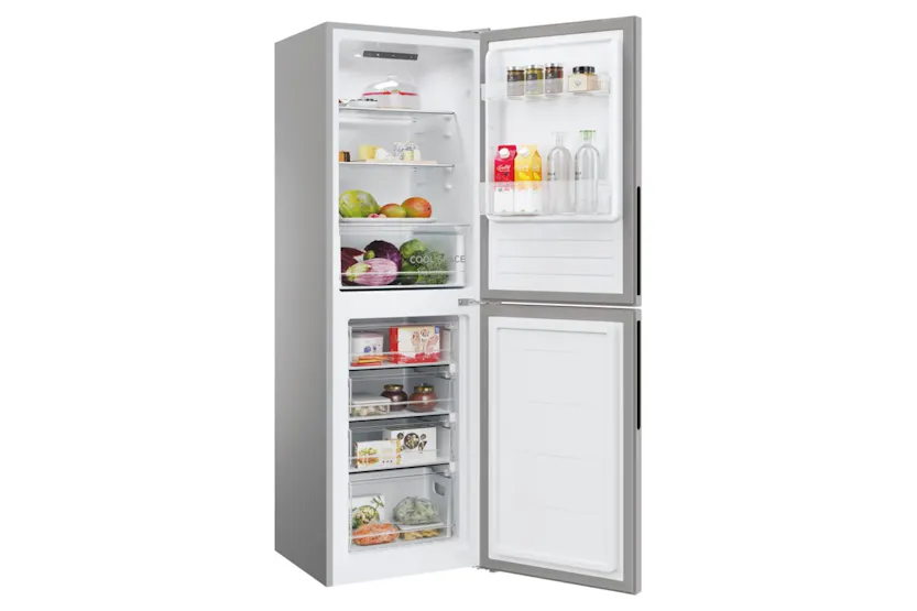 Hoover H-FRIDGE 300 Freestanding Fridge Freezer | Silver| HVT3CLECKIHS-1 Hoover H-FRIDGE 300 Freestanding Fridge Freezer | Silver| HVT3CLECKIHS-1