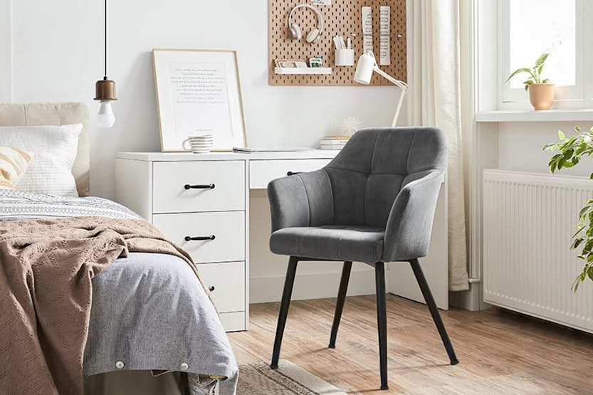 Songmics Dining Chair | High Back | Grey Songmics Dining Chair | High Back | Grey