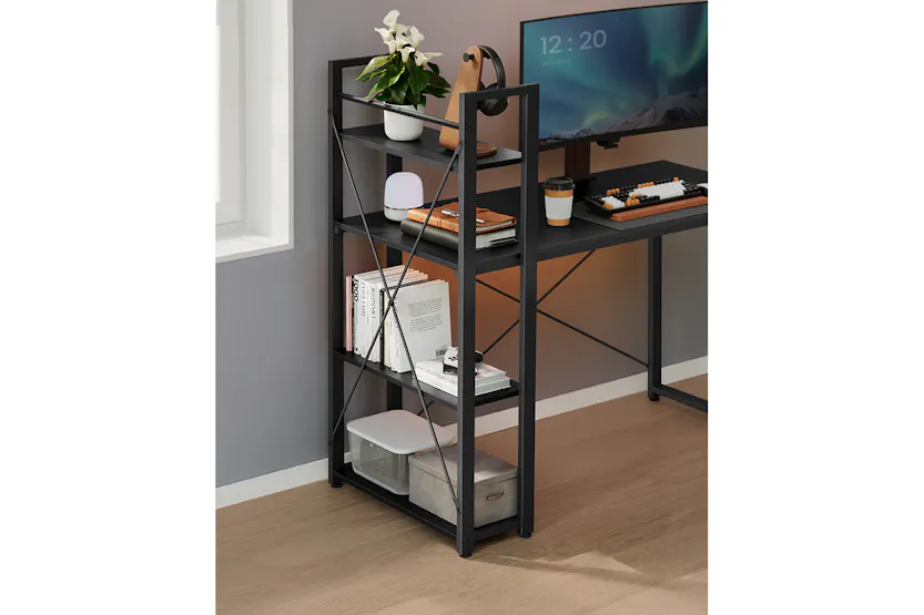 Vasagle Computer Desk | Ebony Black Vasagle Computer Desk | Ebony Black