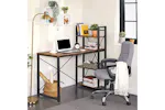 Vasagle Computer Desk | 120cm | Vintage Brown/Black Vasagle Computer Desk | 120cm | Vintage Brown/Black