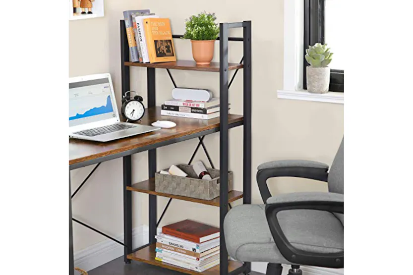 Vasagle Computer Desk | 120cm | Vintage Brown/Black Vasagle Computer Desk | 120cm | Vintage Brown/Black