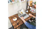 Vasagle Computer Desk | 120cm | Vintage Brown/Black Vasagle Computer Desk | 120cm | Vintage Brown/Black