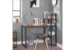 Vasagle Computer Desk | 120cm | Vintage Brown/Black Vasagle Computer Desk | 120cm | Vintage Brown/Black