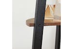 Vasagle Corner Ladder Shelves | 4 Shelves | Rustic Brown/Black Vasagle Corner Ladder Shelves | 4 Shelves | Rustic Brown/Black