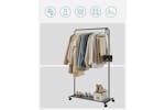 Songmics Clothes Rail on Wheels | Black Songmics Clothes Rail on Wheels | Black