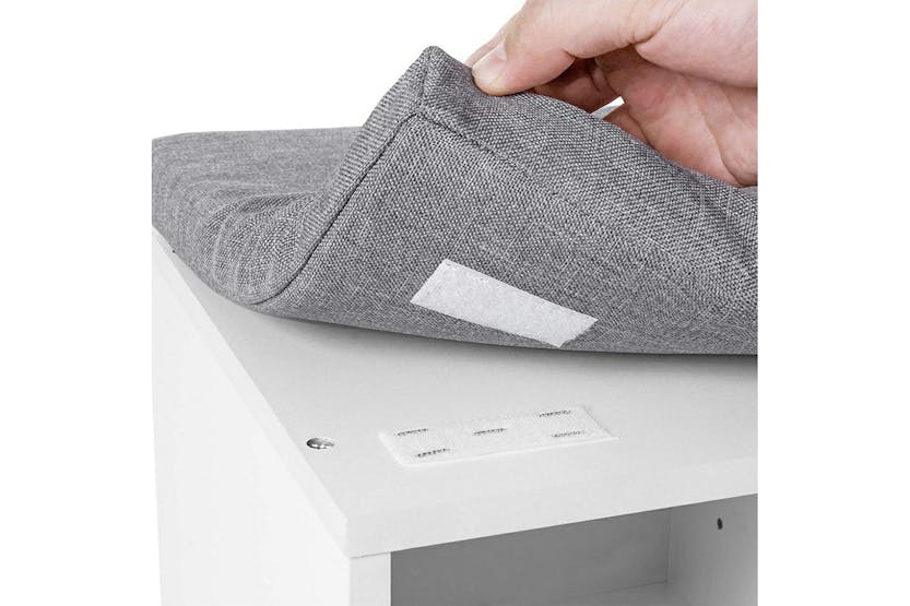 Vasagle Free Standing Shoe Bench | Rustic Brown/Black Vasagle Free Standing Shoe Bench | Rustic Brown/Black