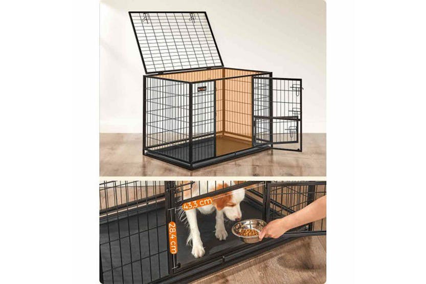 Feandrea Heavy Duty Dog Crate | Black Feandrea Heavy Duty Dog Crate | Black