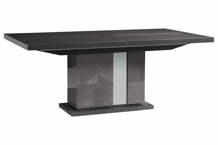 Heritage Rectangular Extending Dining Table | Black Heritage Rectangular Extending Dining Table | Black