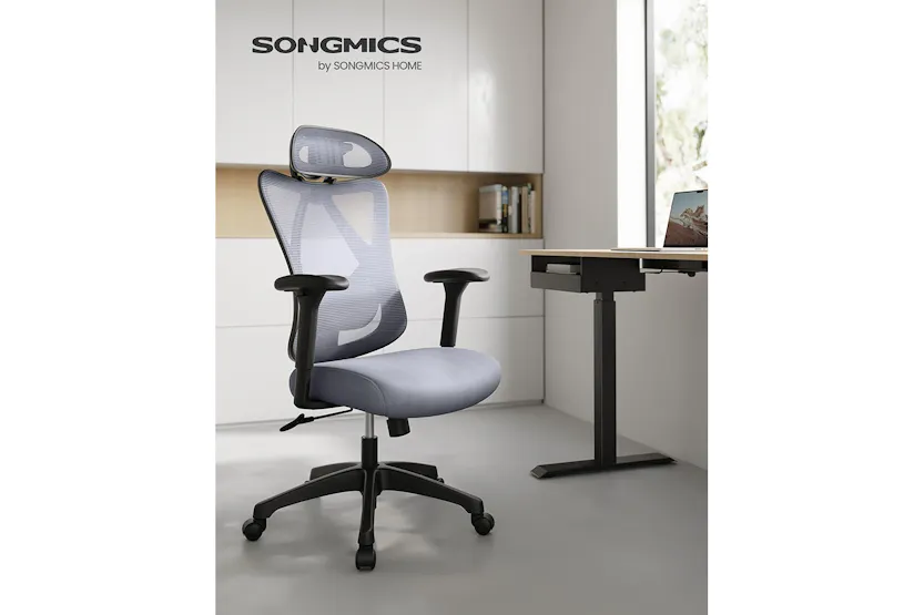 Songmics Ergonomic Office Chair | Dove Grey Songmics Ergonomic Office Chair | Dove Grey