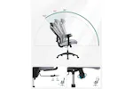 Songmics Ergonomic Office Chair | Dove Grey Songmics Ergonomic Office Chair | Dove Grey