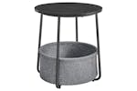 Vasagle Side Table | Ebony Black/Slate Grey Vasagle Side Table | Ebony Black/Slate Grey