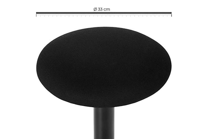 Songmics Swivel Height Adjustable Office Stool | Black Songmics Swivel Height Adjustable Office Stool | Black
