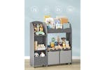 Songmics Children's Storage Shelf | Dove Grey Songmics Children's Storage Shelf | Dove Grey