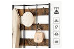 Vasagle FreeStanding Coat Rack with 8 Dual Hooks | Rustic Brown/Black Vasagle FreeStanding Coat Rack with 8 Dual Hooks | Rustic Brown/Black