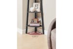 Vasagle Corner Ladder Shelves | 4 Shelves | Grey/Black Vasagle Corner Ladder Shelves | 4 Shelves | Grey/Black