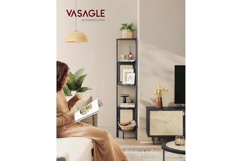 Vasagle Corner Shelf | Ebony Black Vasagle Corner Shelf | Ebony Black