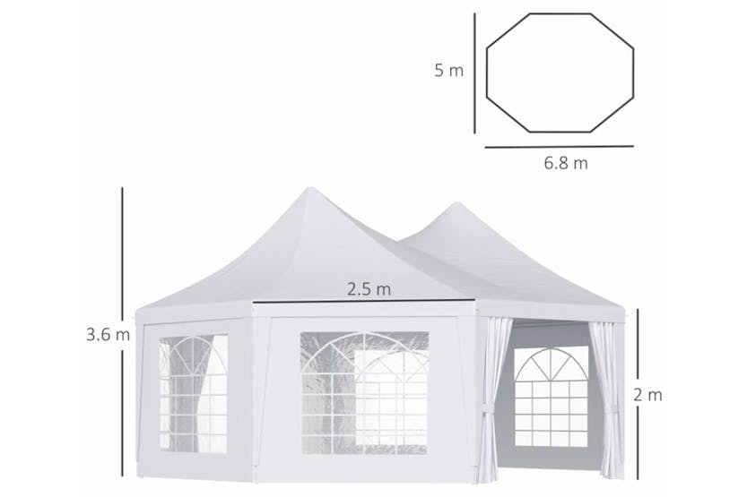 Outsunny 01-0005-002 - Party Tent Outsunny 01-0005-002 - Party Tent