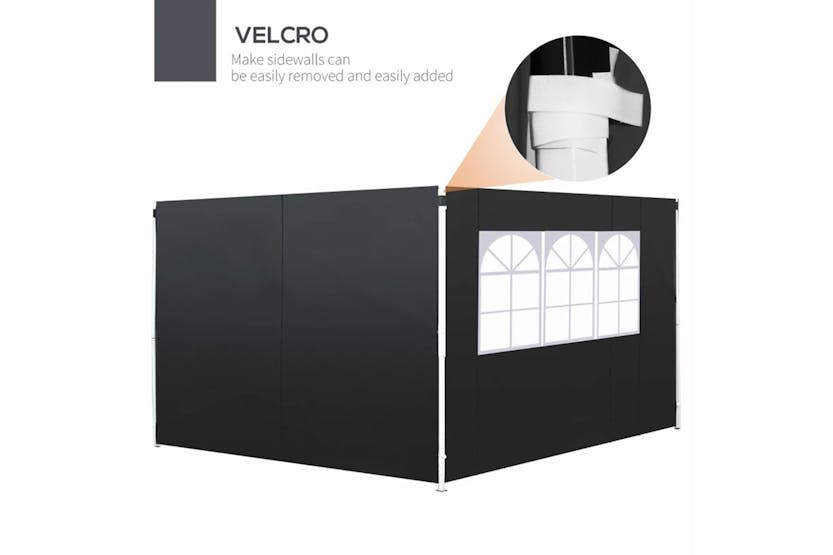 Outsunny 01-0210 - Canopy Sidewalls Outsunny 01-0210 - Canopy Sidewalls