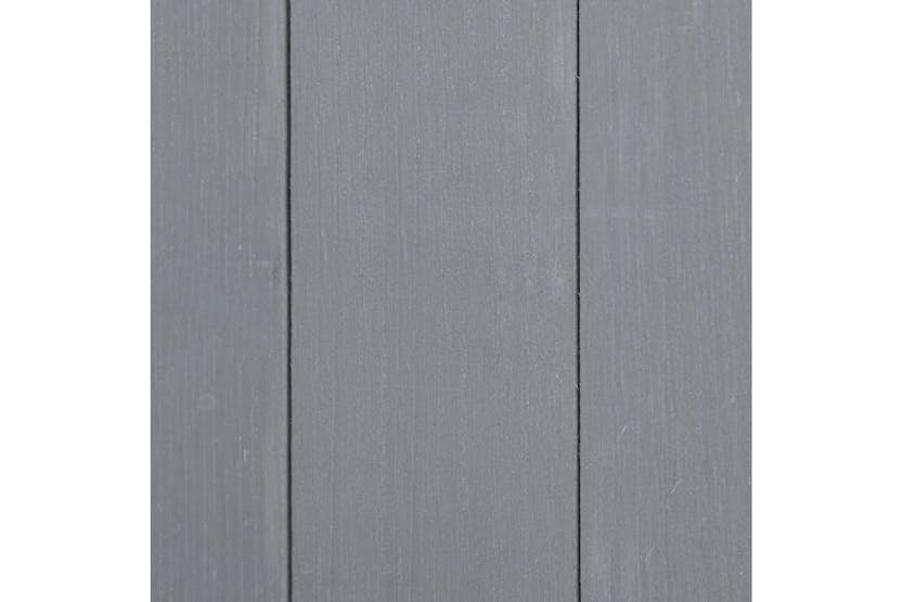 Outsunny Garden Wood Storage Shed with Storage Table | Grey Outsunny Garden Wood Storage Shed with Storage Table | Grey
