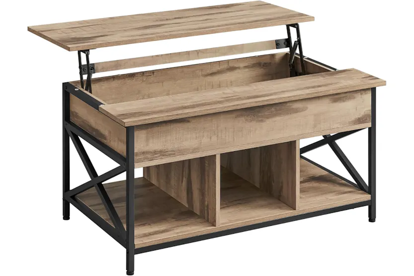 Vasagle Coffee Table | Camel Brown/Black Vasagle Coffee Table | Camel Brown/Black