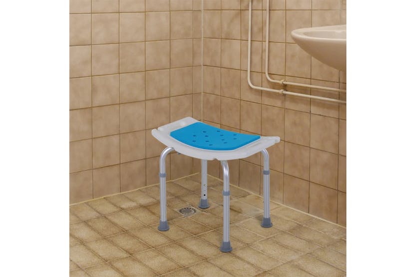 Homcom Aluminium Alloy 6-Level Non-Slip Bathroom Stool | Multicolour Homcom Aluminium Alloy 6-Level Non-Slip Bathroom Stool | Multicolour