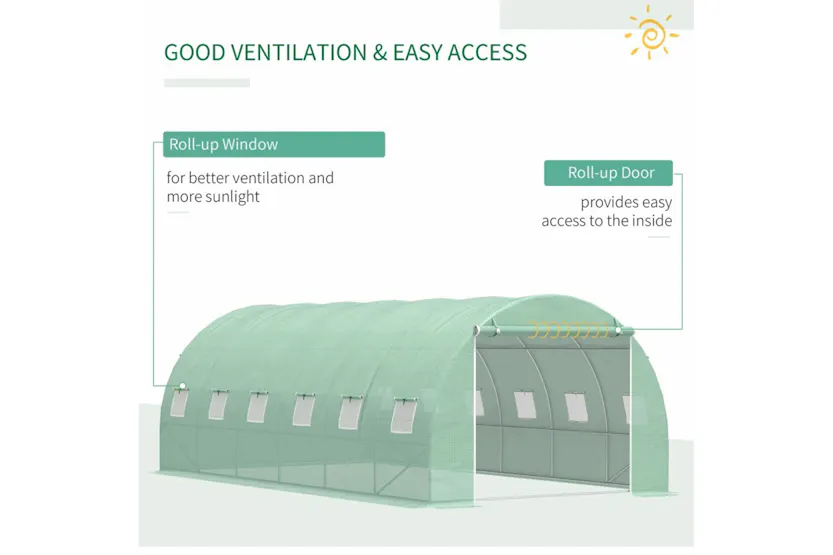 Outsunny 845-156 - Tunnel Green House Outsunny 845-156 - Tunnel Green House