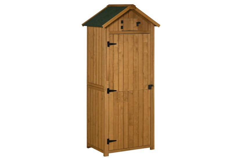 Outsunny Outdoor Garden Storage Shed | Grey Outsunny Outdoor Garden Storage Shed | Grey