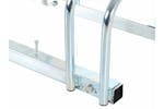 Homcom Bike Floor Stand with 5 Racks | Silver Homcom Bike Floor Stand with 5 Racks | Silver