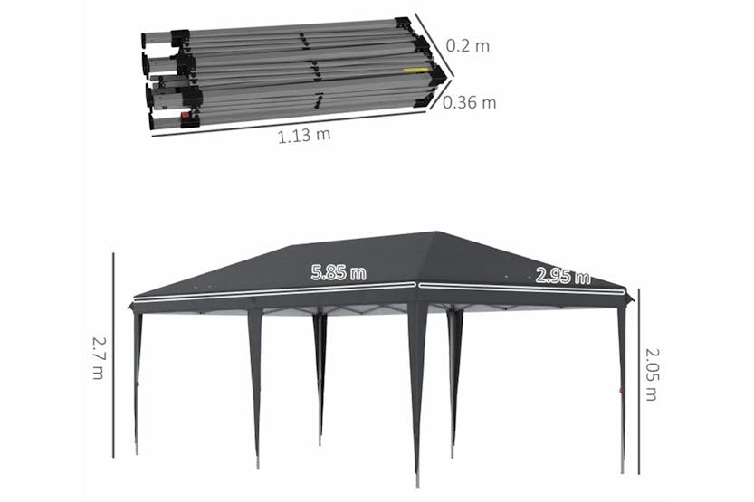 Outsunny 84c-118v02bk - Pop Up Canopy Outsunny 84c-118v02bk - Pop Up Canopy