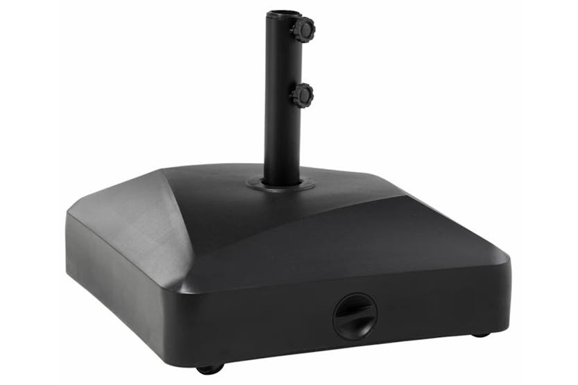 Outsunny Garden Parasol Base Umbrella Stand | Black Outsunny Garden Parasol Base Umbrella Stand | Black