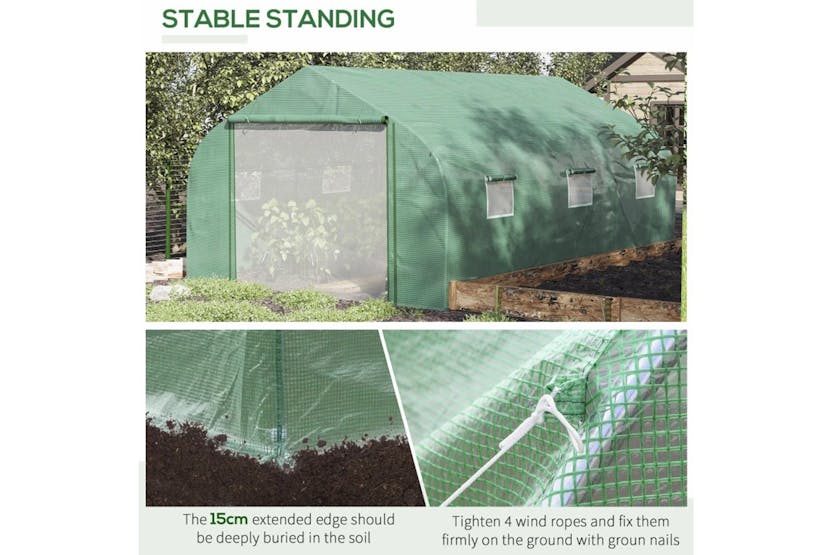 Outsunny 845-563v01 - Tunnel Green House Outsunny 845-563v01 - Tunnel Green House