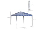 Outsunny 84c-263v04bu - Pop Up Canopy Outsunny 84c-263v04bu - Pop Up Canopy