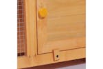 PawHut Rabbit Hutch | Natural Wood PawHut Rabbit Hutch | Natural Wood