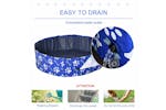 PawHut Foldable Dog Pool | Blue PawHut Foldable Dog Pool | Blue